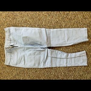 Old Navy Blue and White stripped Pixie! Size 10